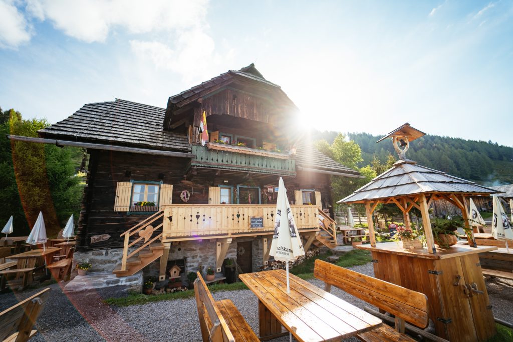 Die Lammersdorfer Hütte in Kärnten